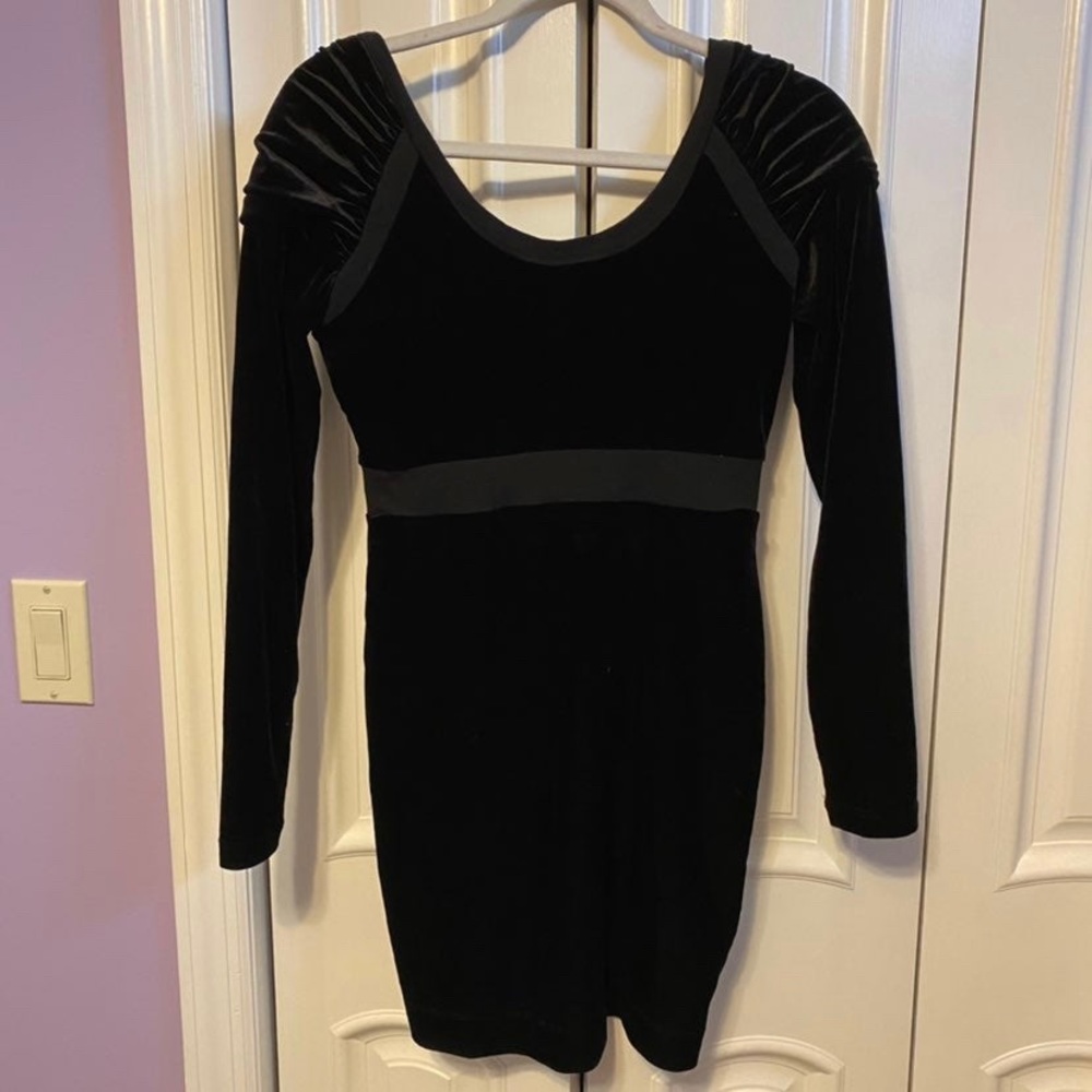 BCBG Velvet Mini Dress